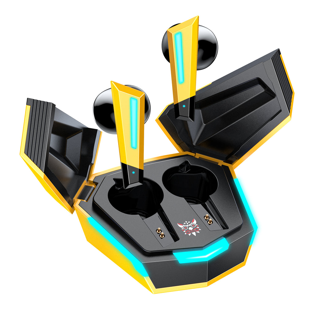 ONIKUMA T32 Bumblebee Gaming Headset, Wireless Bluetooth Earphones