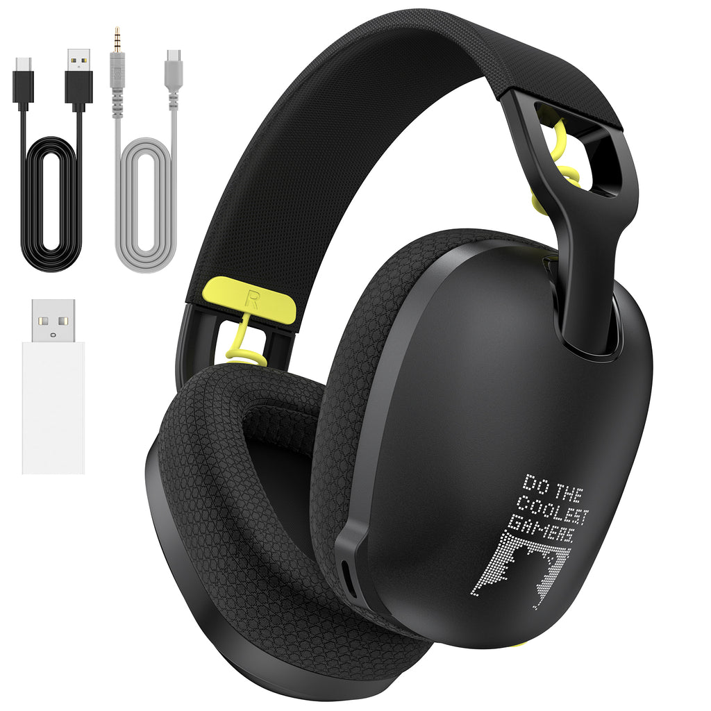 ONIKUMA B2 Headset Headworn Bluetooth 2.4g Wireless Wired Three Mode Lightweight E-Sports Gamer Headphone