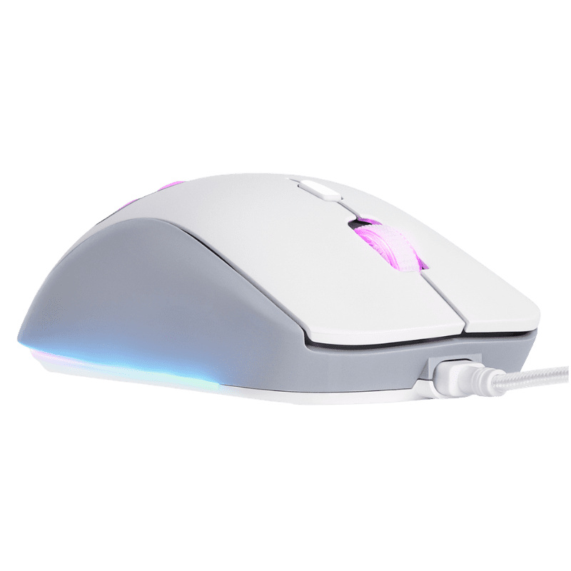 Onikuma CW918 Cat Paw Wired Mouse Adjustable 1200-7200DPI RGB Backlit Optical Gaming Mice for PC Laptop