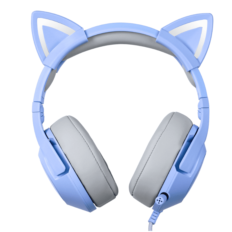 ONIKUMA K9 Elite Stereo Gaming Headset with Cat Ears for PS4, Xbox, PC and Switch